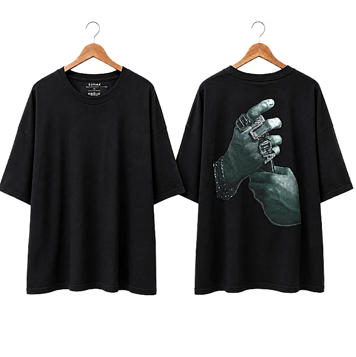 Remera Oversize "Rings: Suga Edition" Fanmade