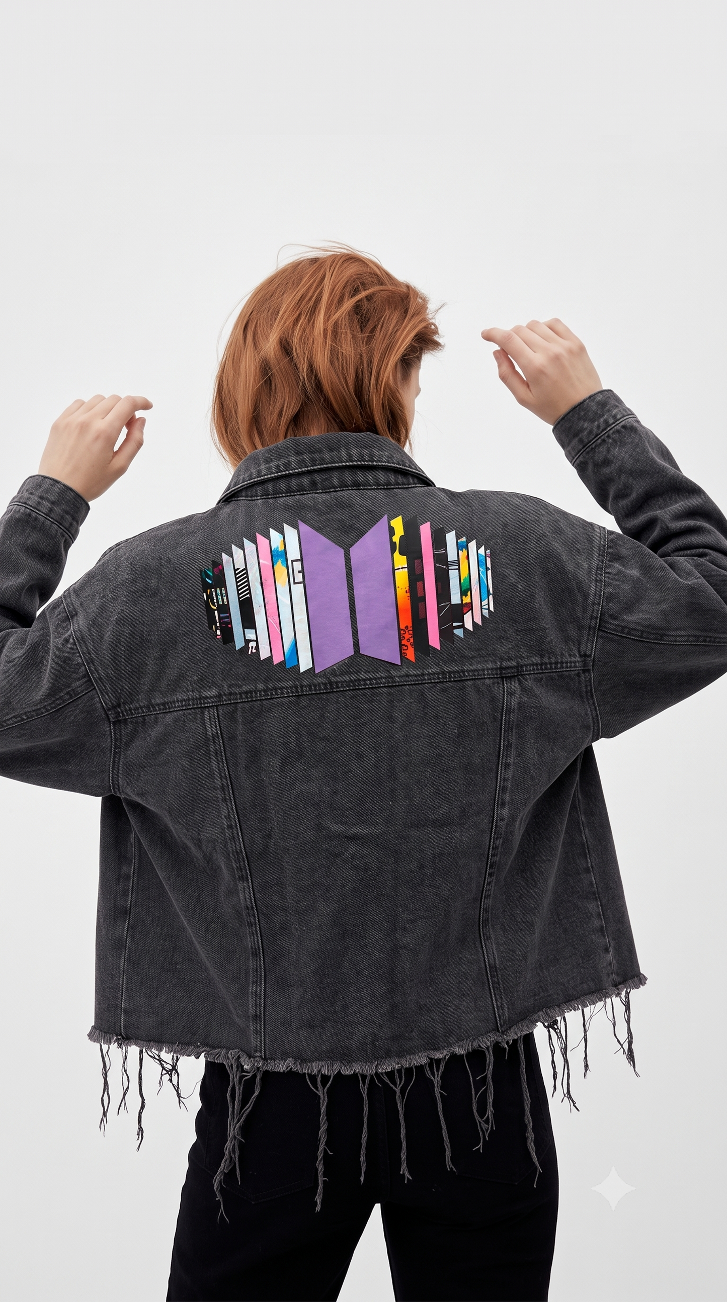 Chaqueta de Jeans inspirada en BTS BULLETPROOF 2