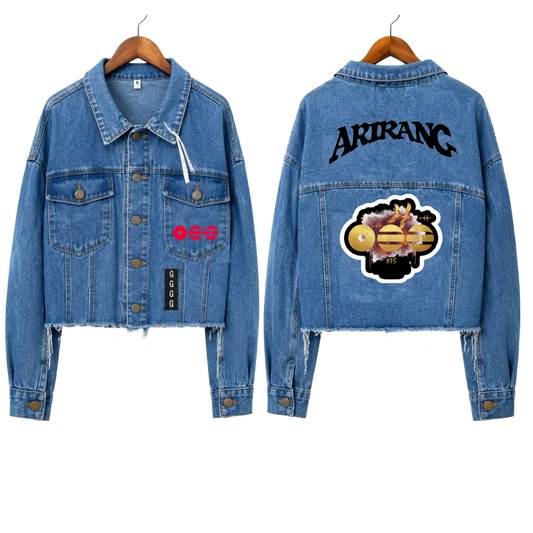 Chaqueta Denim "Golden Arirang: BTS Edition" Fanmade