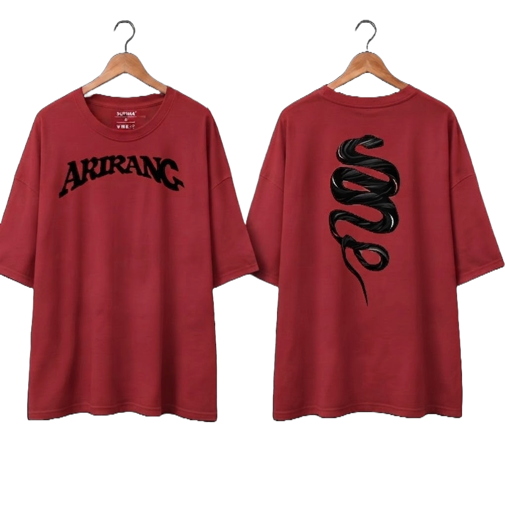 Remera Oversize "Arirang Snake: BTS Edition" Fanmade