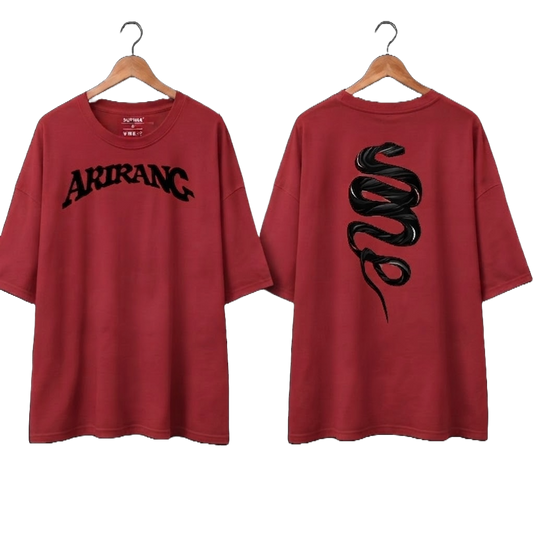 Remera Oversize "Arirang Snake: BTS Edition" Fanmade