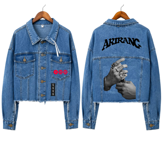 Chaqueta Denim "The D-Day Rings: Suga Edition" Fanmade