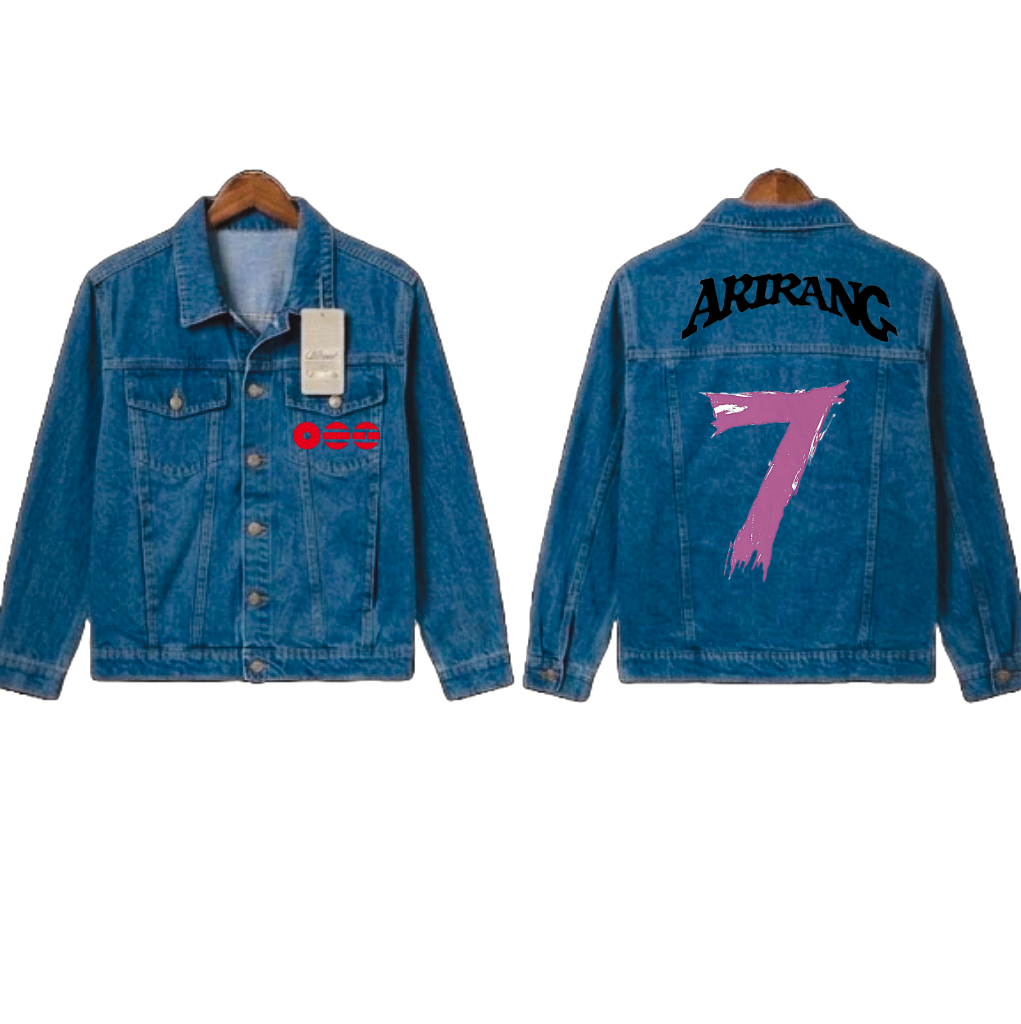 Chaqueta Denim "Arirang 7" – Edición Especial BTS Fanmade