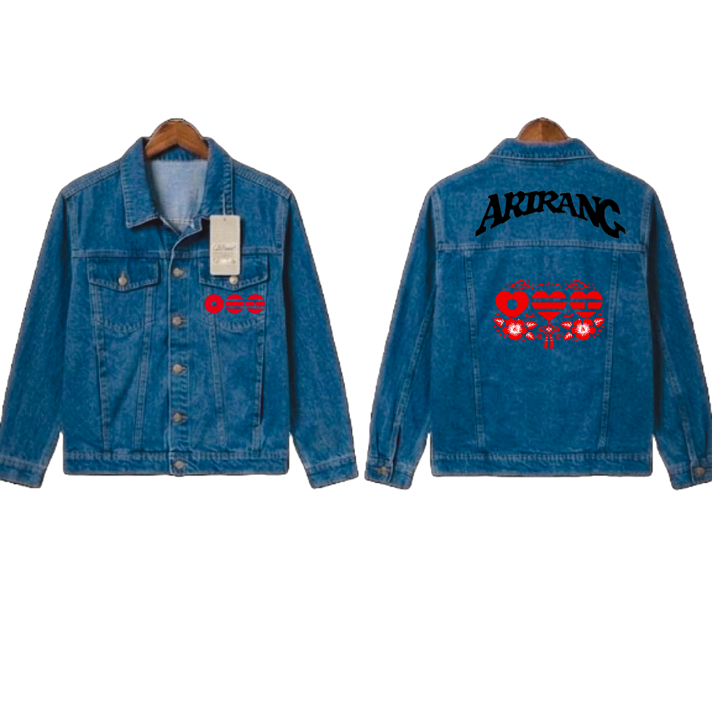 Chaqueta Denim "Arirang Hearts" – Edición Especial BTS Fanmade