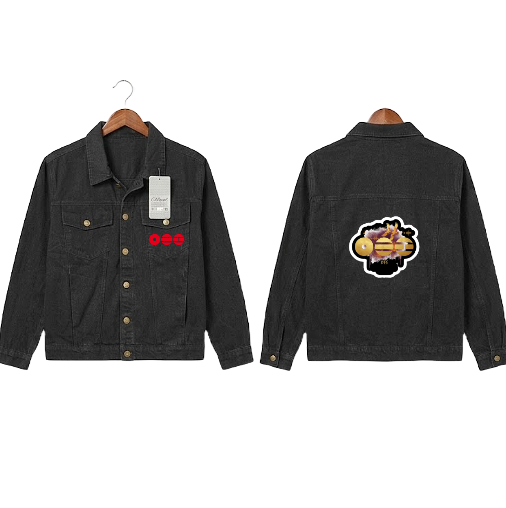 Chaqueta Denim "Golden Arirang: BTS Edition" Fanmade
