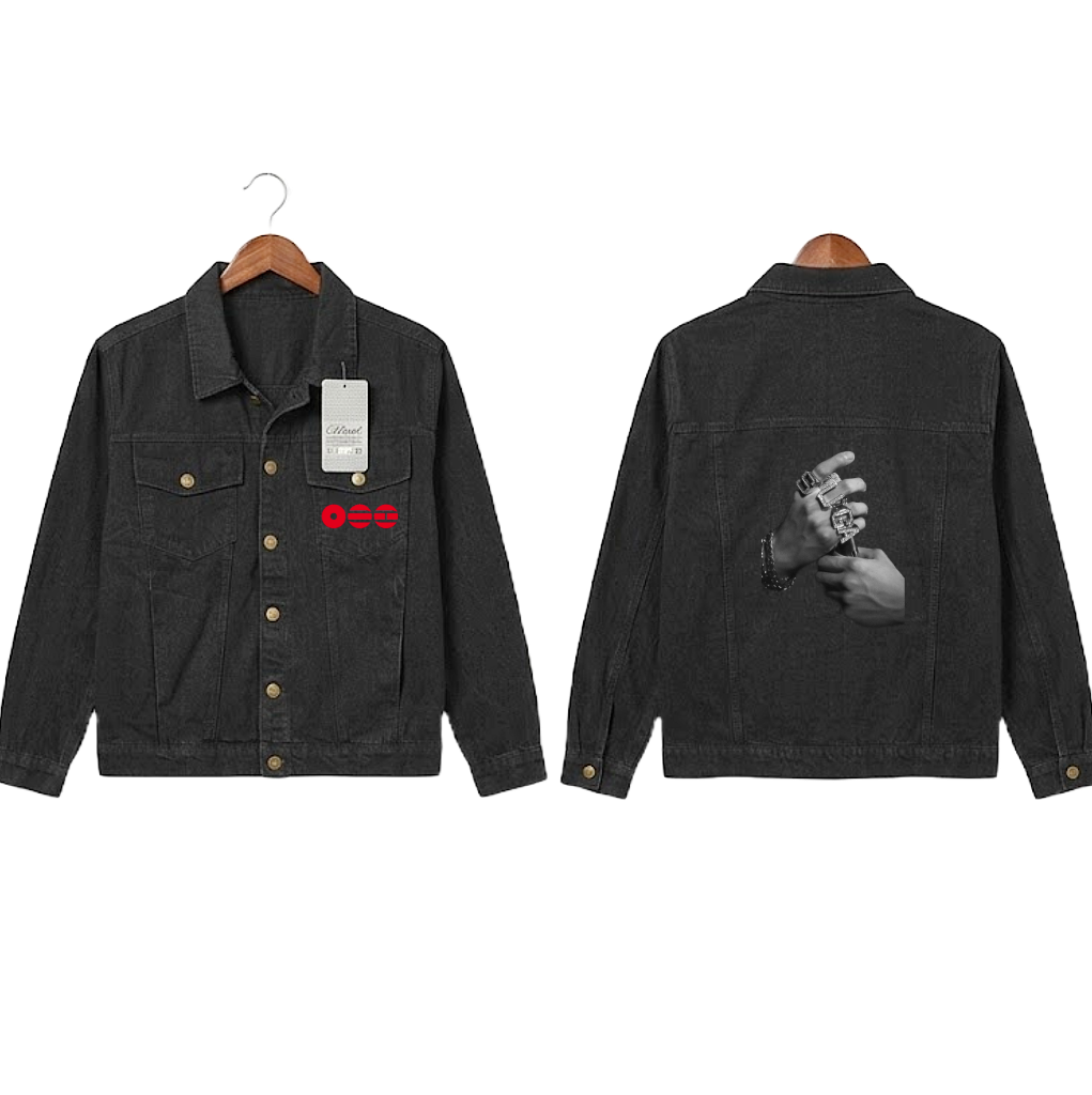Chaqueta Denim "The D-Day Rings: Suga Edition" Fanmade
