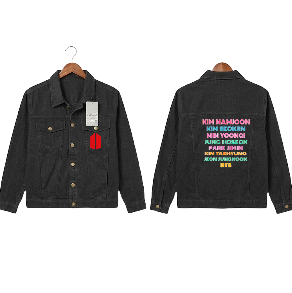 Chaqueta Denim "The Fanchant: ARMY Edition" Fanmade