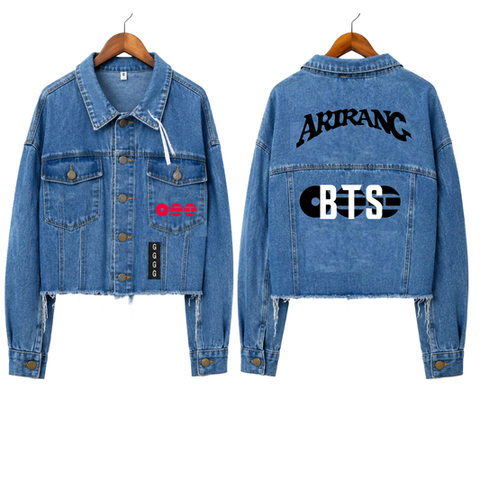 Chaqueta Denim "Arirang Classic: BTS Edition" Fanmade