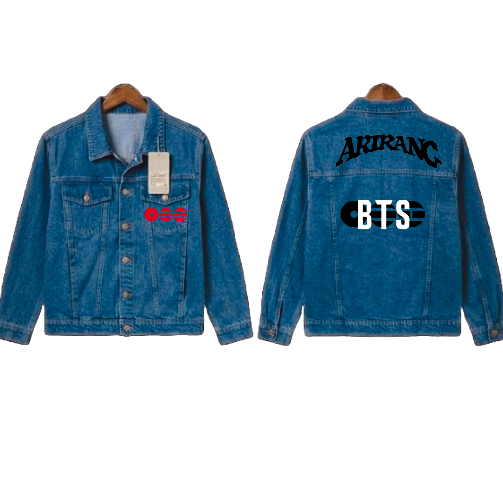Chaqueta Denim "Arirang Classic: BTS Edition" Fanmade