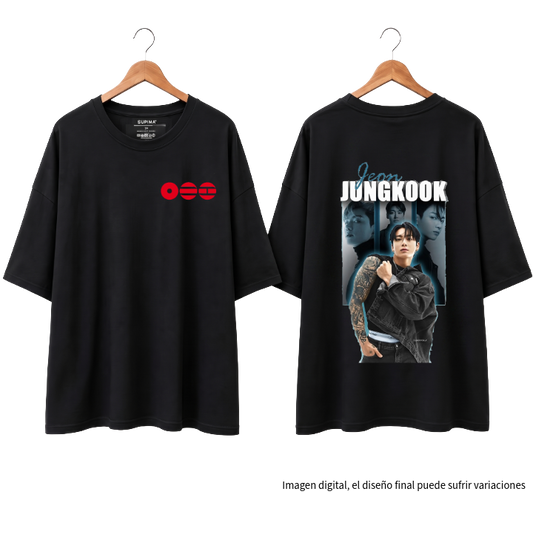 Remera Oversize "Golden Maknae: Jungkook Edition" Fanmade