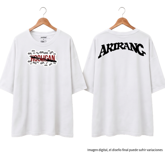 Remera Oversize "Hooligan Arirang: BTS Edition" Fanmade