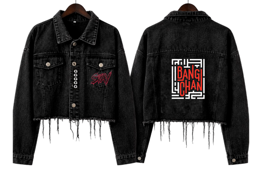 Chaqueta de Jeans inspirada en Stray kids STAY 3