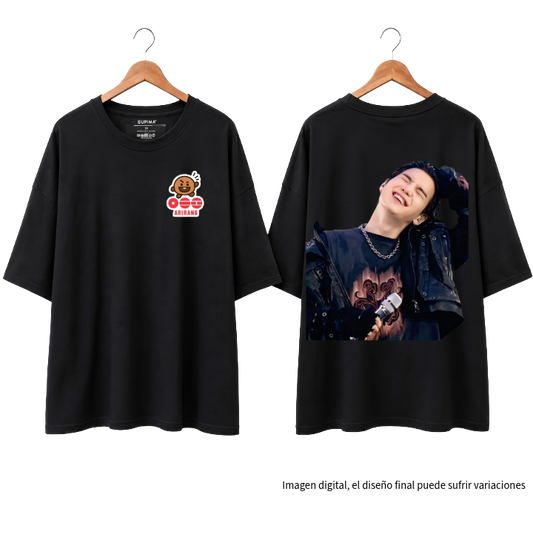 Remera Oversize "Shooky & Arirang: Suga Edition" Fanmade