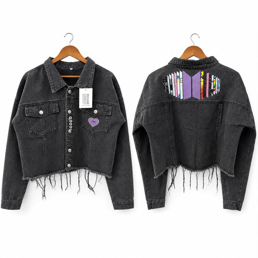 Chaqueta de Jeans inspirada en BTS BULLETPROOF 2