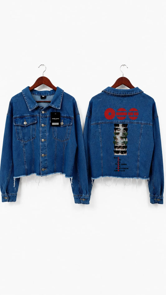 Chaqueta Denim "The Faces: BTS Edition" Fanmade
