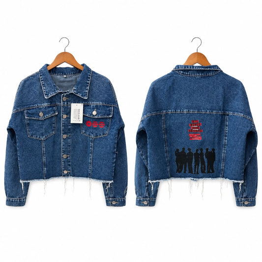 Chaqueta Denim "World Tour Arirang: BTS Edition" Fanmade