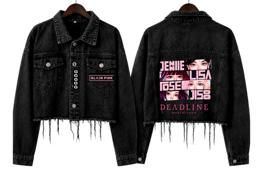 Chaqueta de Jeans inspirada en Blackpink Blink