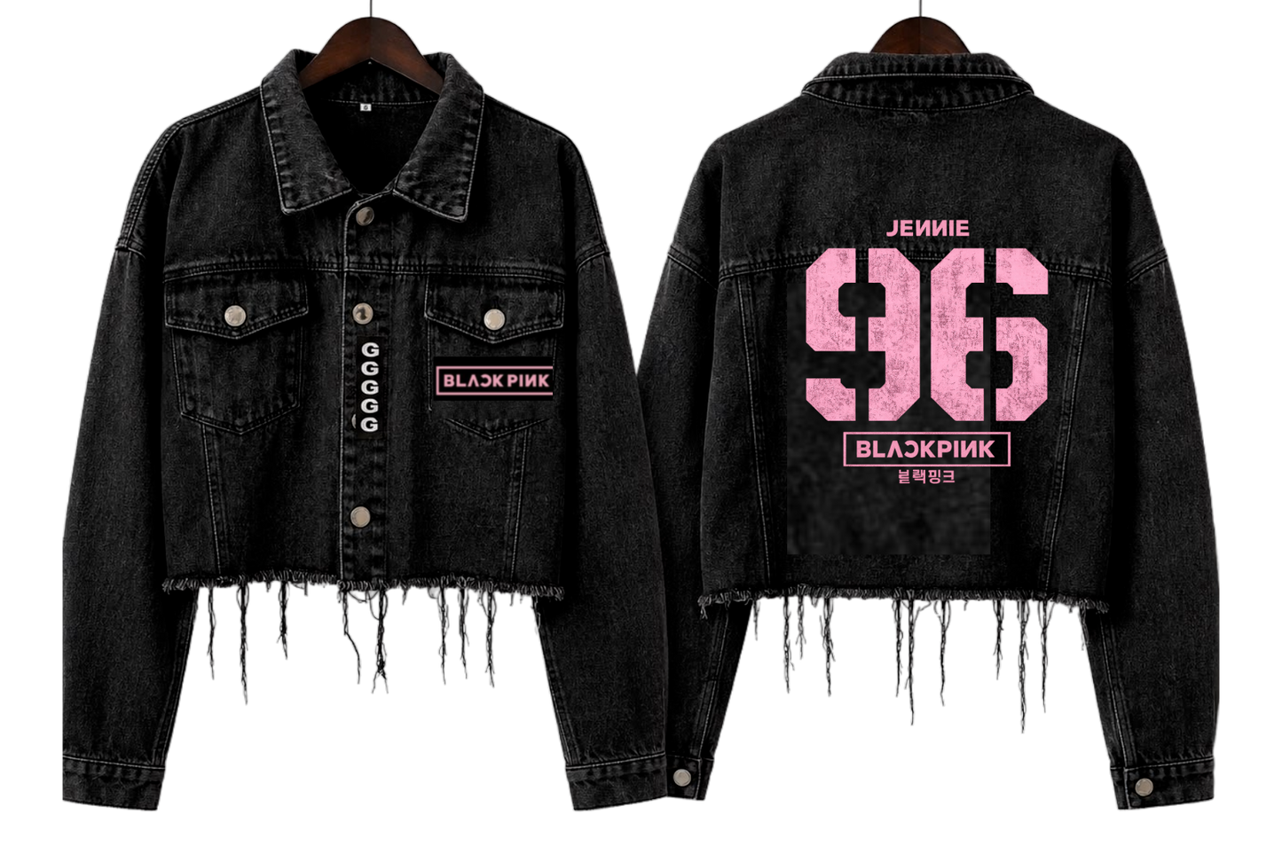Chaqueta de Jeans inspirada en Blackpink Blink 6