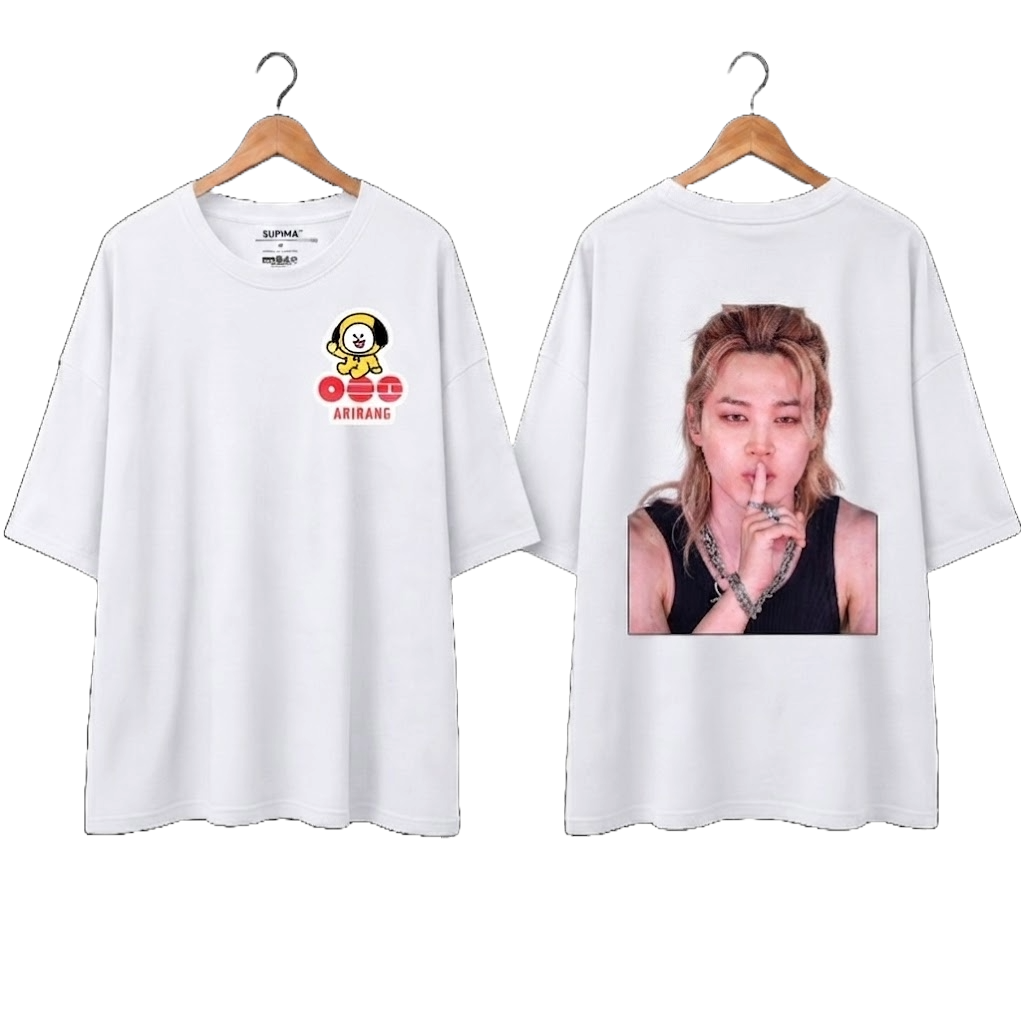 Remera Oversize "Chimmy Arirang: Jimin Edition" Fanmade