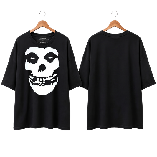 Remera Oversize "Misfits Skull: Agust D Edition" Fanmade